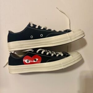 Converse Comme des Garçons PLAY x Chuck 70 Low Single Heart